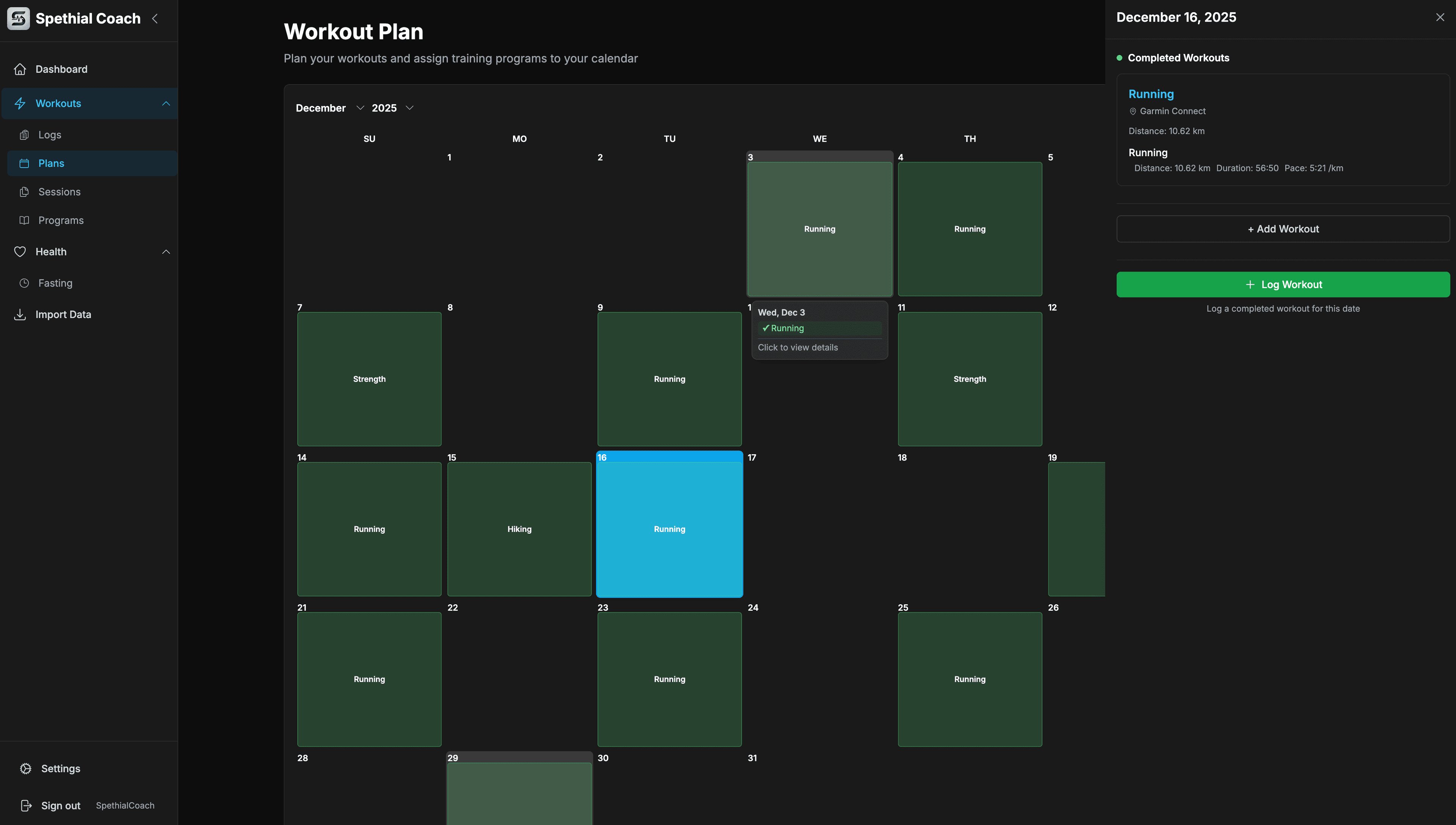 Plan Your Week screenshot